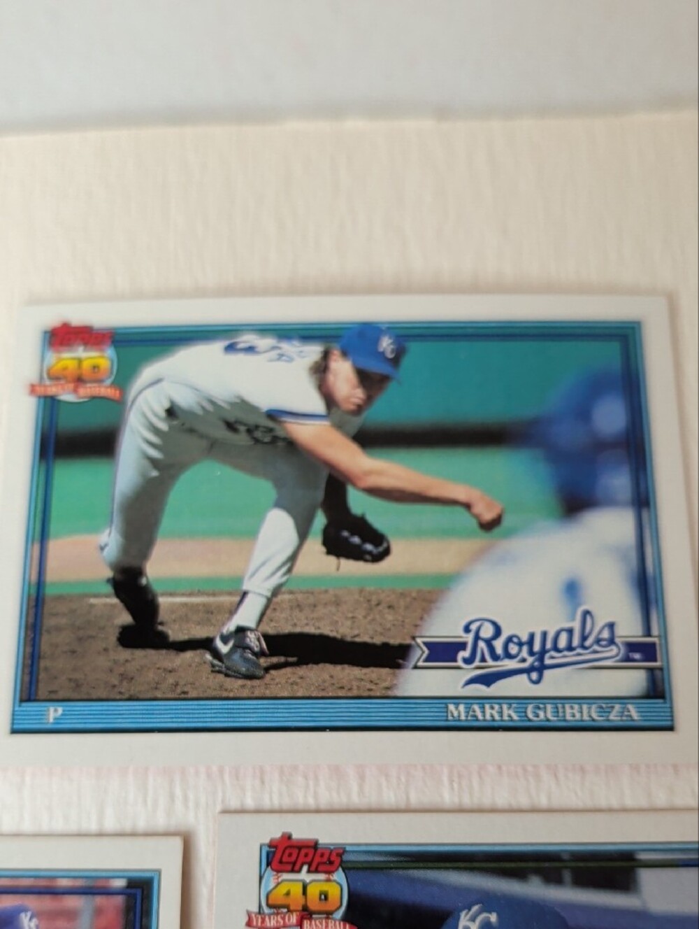 Topps Royals 1991 Complete Baseball Card Set - Picture 9 of 11